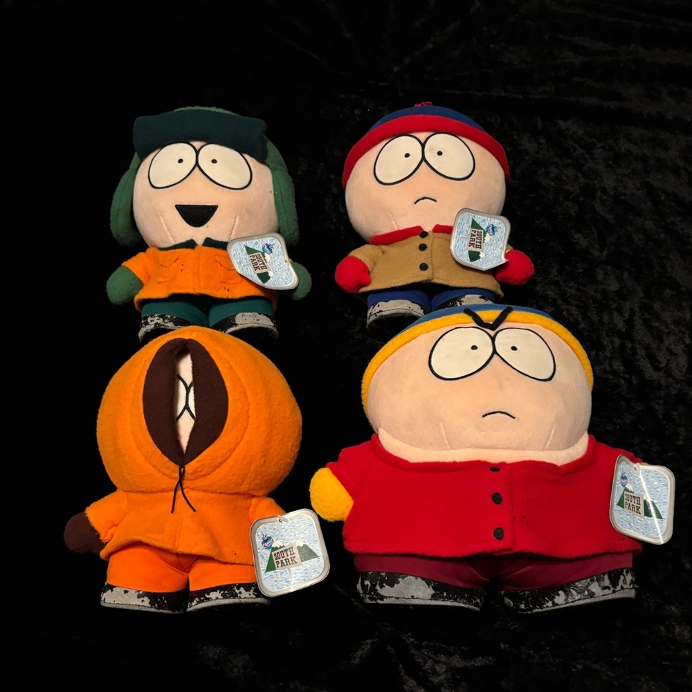 Vintage 1998 South Park Full ‘10 Plush Set
